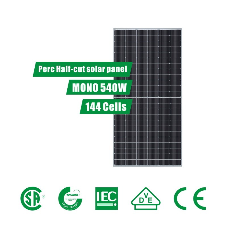 Moduł solarny Perc Mono o mocy 540 W Half-Cut (182)
