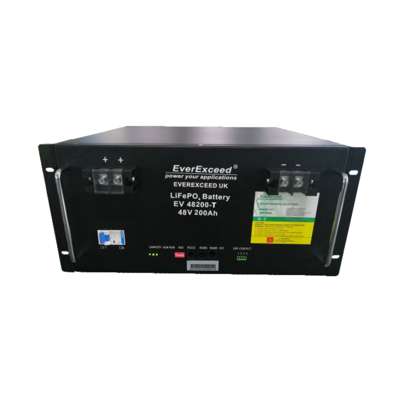 Bateria przednia 48V 200ah o długiej żywotności do systemu solarnego / UPS / telekomunikacyjnego
