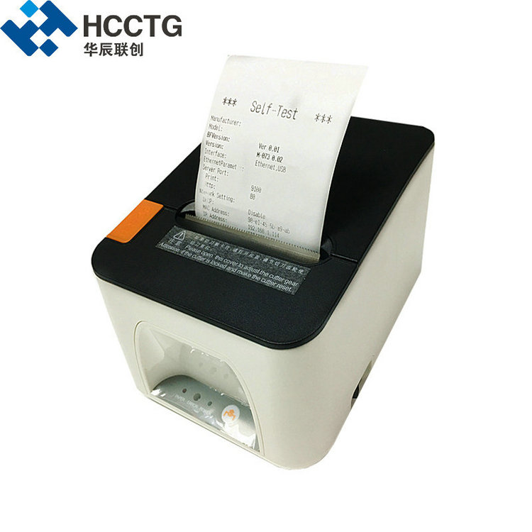 Termiczna drukarka pokwitowań USB / RS232 80 mm Drukarka kodów kreskowych 2D HCC-POS890
