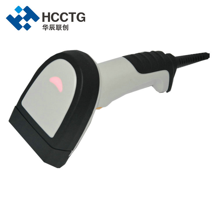 Przemysłowy ręczny skaner kodów kreskowych 1D / 2D USB idealny do kodów kreskowych papieru HS-6203
