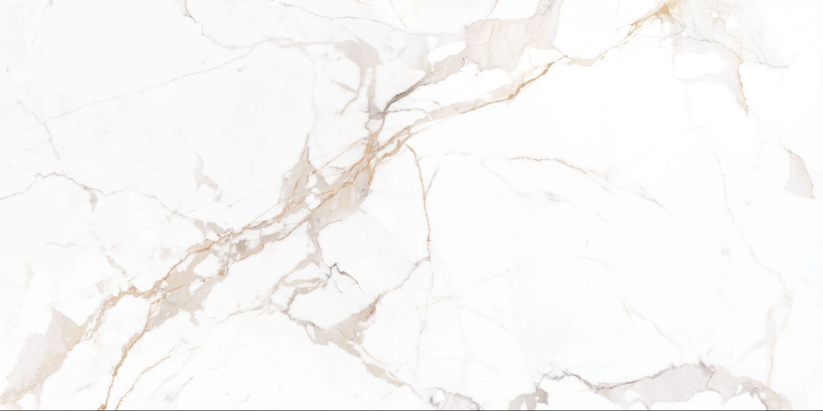 Płyty porcelanowe z kamienia spiekanego Calacatta Gold 3200x1600x12mm.