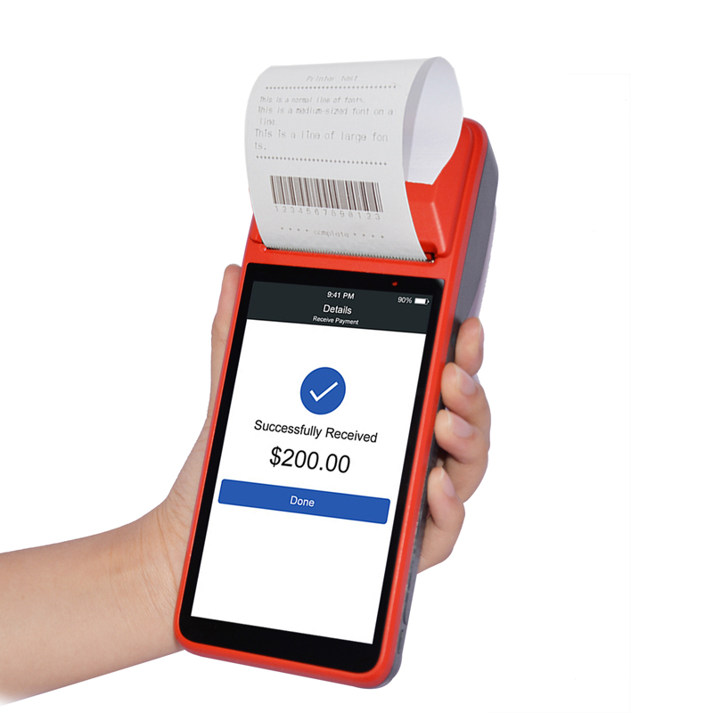 NFC Mifare Card Android System Terminal POS z drukarką termiczną R330
