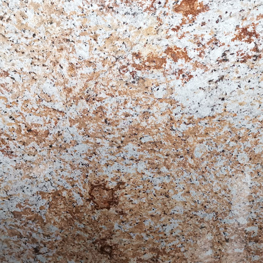 Beżowa płyta granitowa Odporność na ciepło Materiały kamienne na blat do grilla
