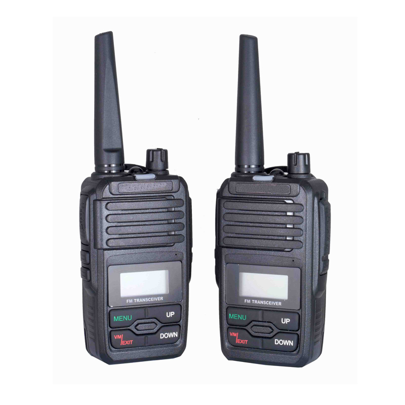 Mini przenośne radio dwukierunkowe 3W VHF UHF
