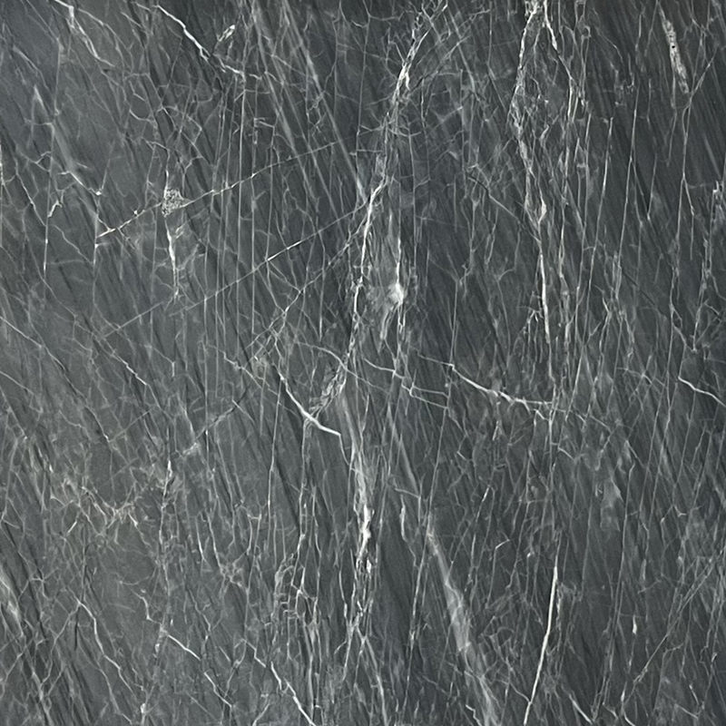 Chiński ciemnoszary marmur szary lodowy jadeit polerowany duże płyty
