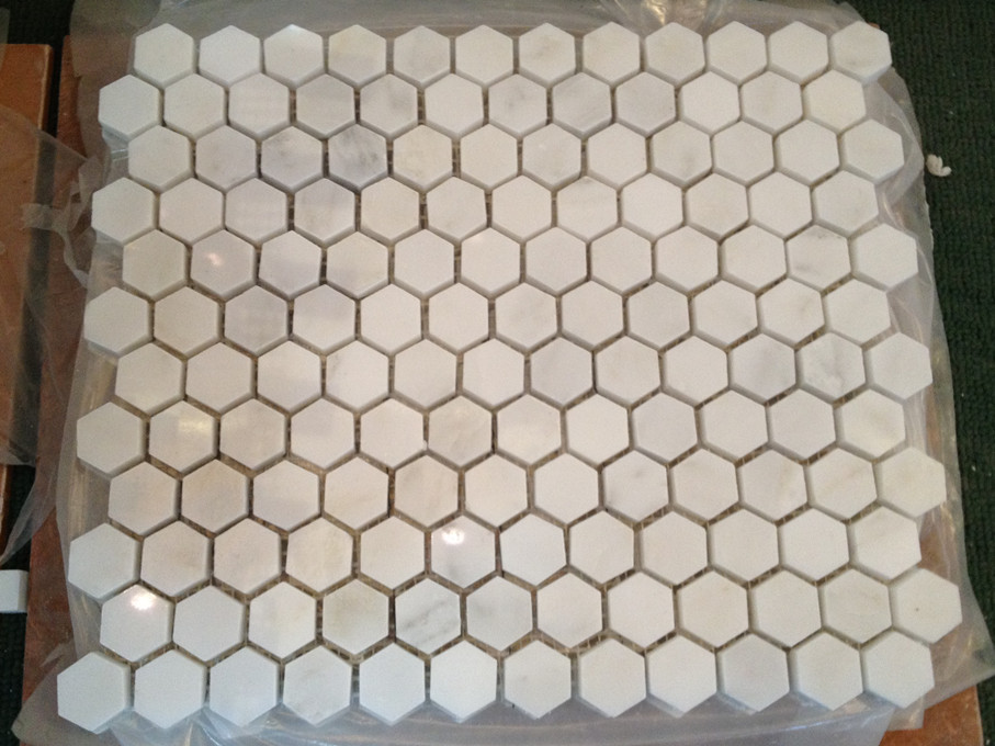 Hexagon Oriental Marble Mozaiki