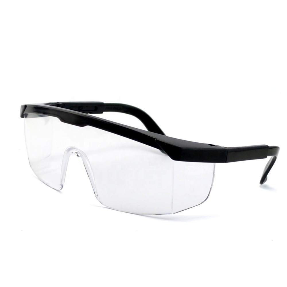 Regulowane ramiona Przezroczyste okulary ochronne EN166
