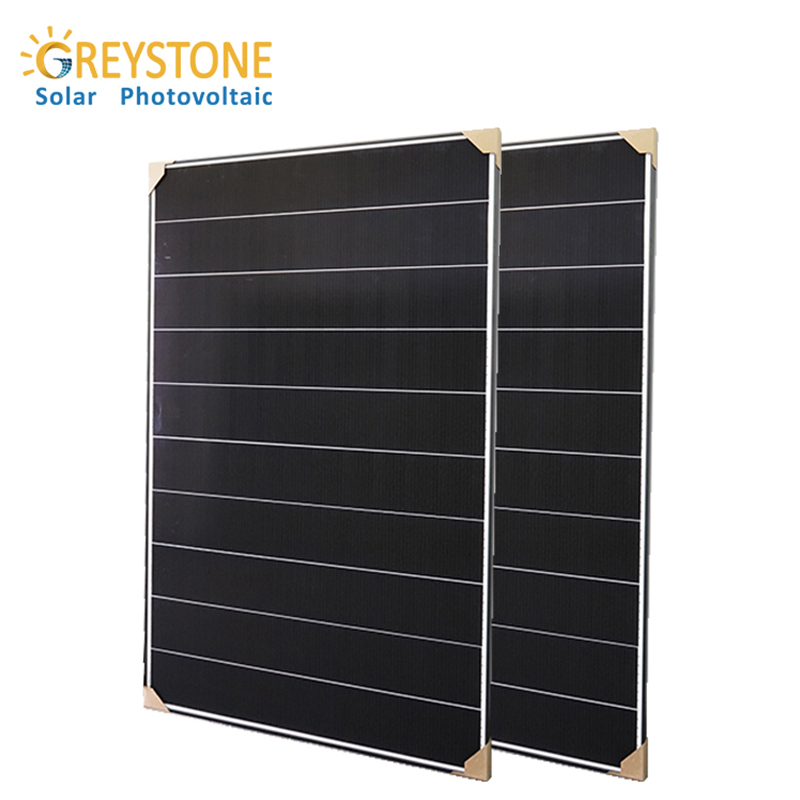 Cały czarny monokrystaliczny panel słoneczny PERC z gontowym panelem słonecznym o mocy 405 W
