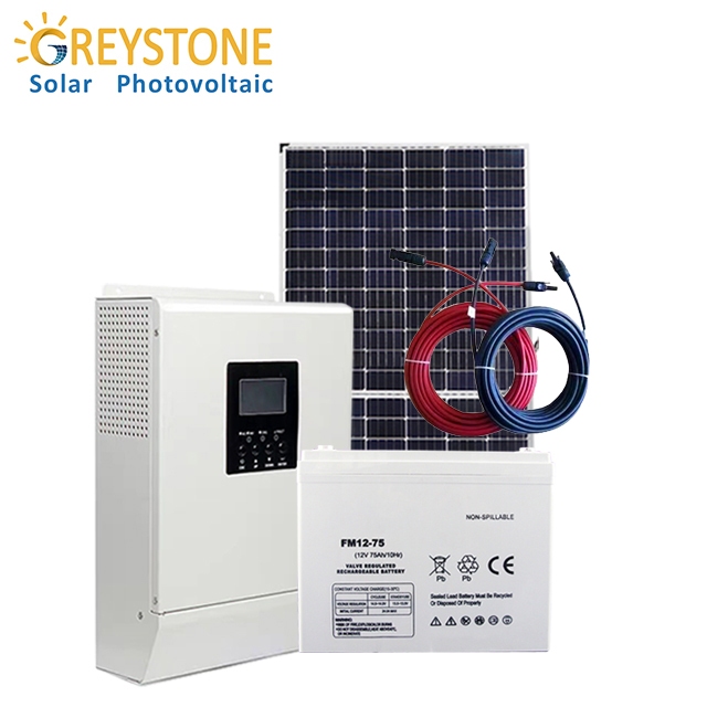 Greystone Popularny hybrydowy system energii słonecznej o mocy 15 kW z ładowarką baterii
