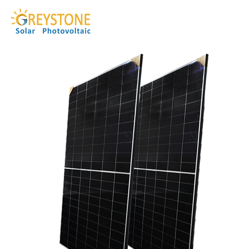 Bifacial Dual Glass Solar Panel 645W Moduły słoneczne o dużej mocy o bardzo wysokiej wydajności
