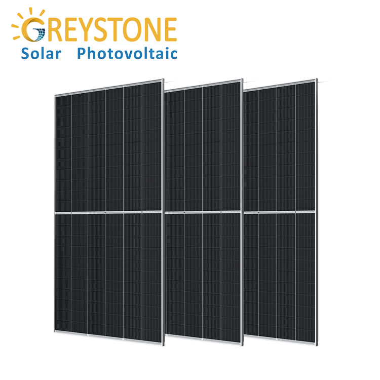 655W Monokrystaliczne panele słoneczne o dużej wydajności energetycznej
