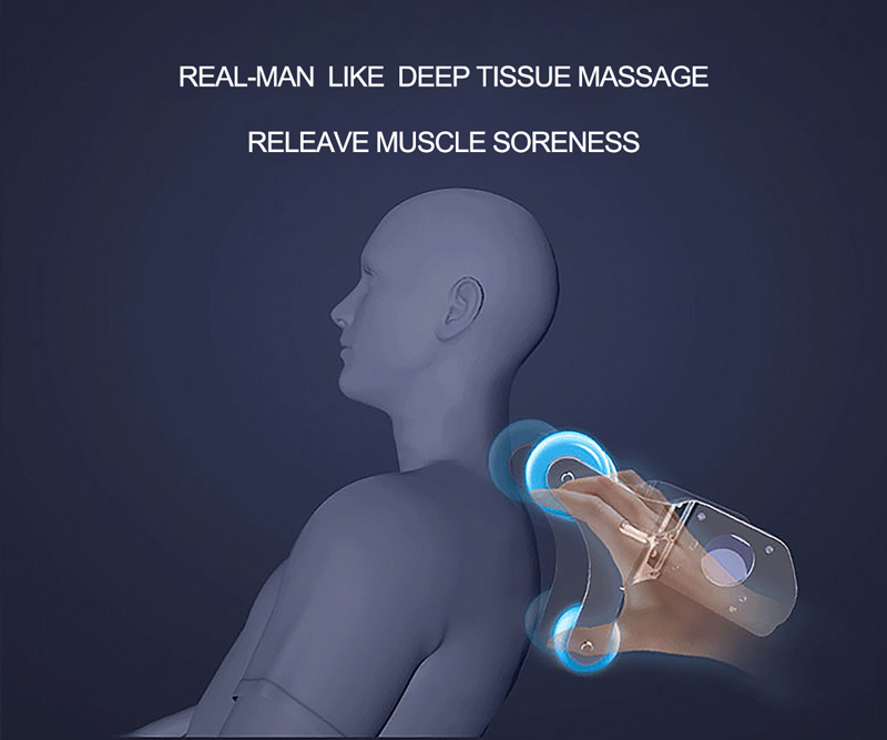 Fotel do masażu łagodzący bóle mięśni