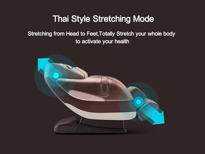Aktywny fotel do masażu 3D w stylu tajskim